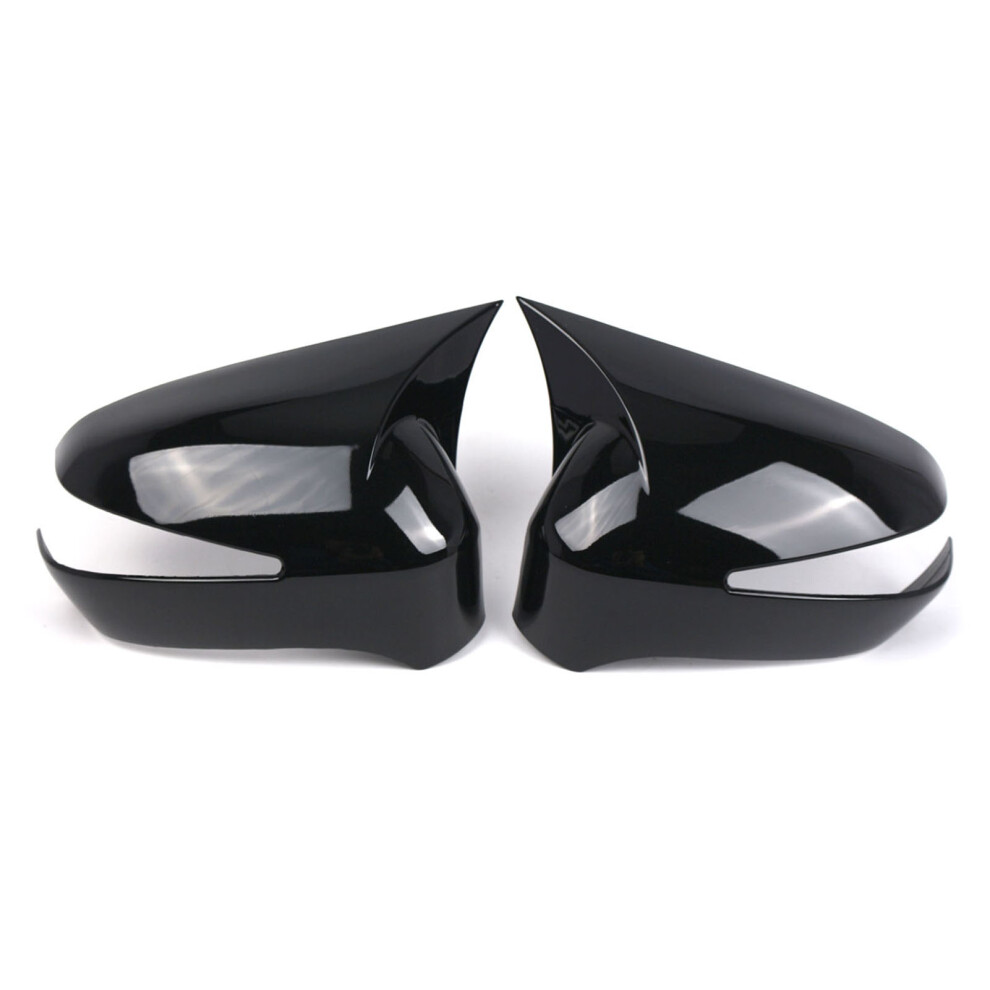 Rearview Mirror Cover Caps For Honda Civic 8Th Gen 2006-2011, Abs, 29X19cm 9311364273360