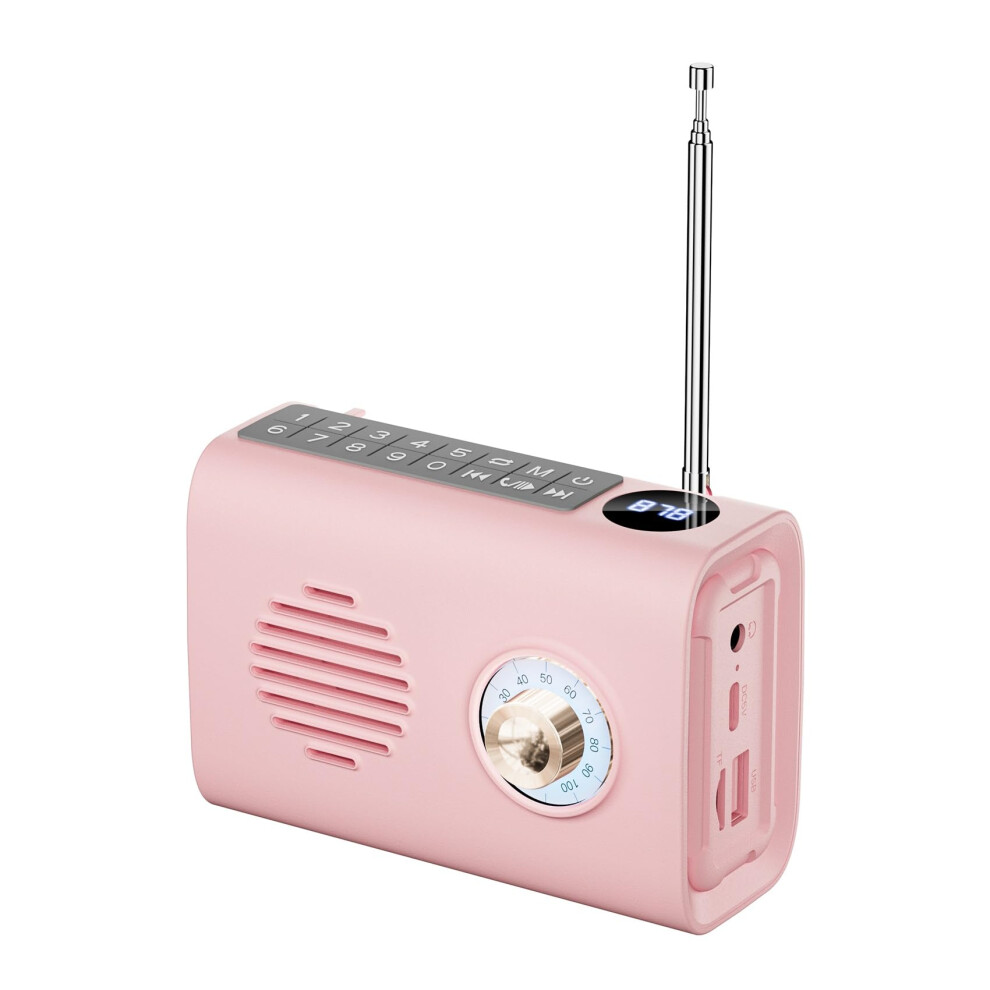 Fm Radio Outdoor Solarpowered Bluetooth Speaker With Colorful Lights, Handsfree Calling, Model B 9105992456321