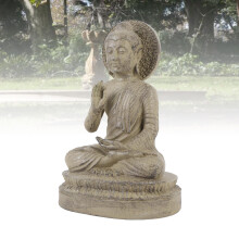 Vintage Resin Zen Garden Statue Decor, Living Room &amp; Porch Ornament