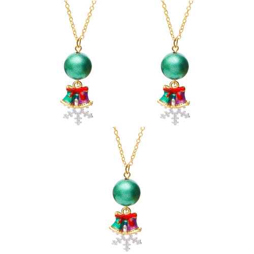 3 Set Collana Natalizi Per 2