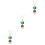 3 Set Collana Natalizi Per 5