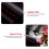 Folded Cellophane Wrap 3 Mil Red Dots Pattern 3000x80cm 6