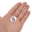 120 Pcs Suportes Para De Vela Base Redonda Com Metal 4