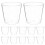 50Pcs Plastmuggar För , , Chai, Juicer 1