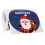 9cm/3.5in Diameter-100 Stuks-Kerststickers Vrolijk-086 5