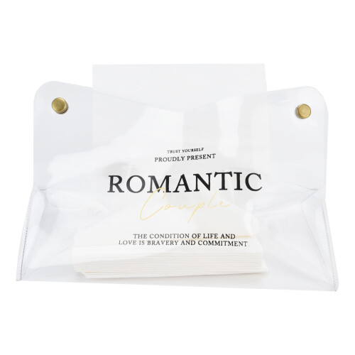 Tissue Container PVC Mode Desktop Serviette 2