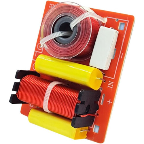 Speaker 2 Way Audio Board Frequency Divider 120W Bookshelf HiFi DIY Crossover 2