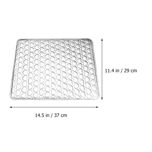 Conjunto De Almofadas Quadradas Para De Unhas Com Suporte Couro Pu 1