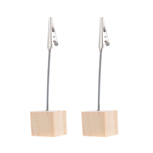 40 Pezzi Supporti Per Foto Con Mollette A , Base In
