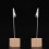 40 Pezzi Supporti Per Foto Con Mollette A , Base In 7