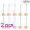 40 Pezzi Supporti Per Foto Con Mollette A , Base In 4