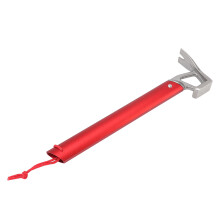 Stainless Steel Nail Puller, Outdoor Tent Stake Puller With Ox Horn Design For Digging, Portable Hand Hammer For Camping And Mountaineering, Texture D