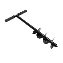 Hand Operated Auger Drill Bit Cold Rolled Steel Garden Digger 1450g