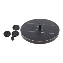 Solarbetriebenes Wasserspiel, energieeffizienter Springbrunnen für Vogeltränken und Gärten, automatische Sonnenaktivierung mit einstellbaren