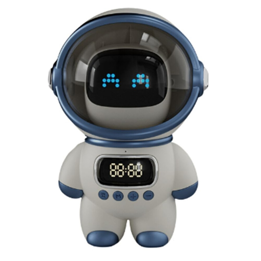Astronaut Smart Bluetooth Speaker Ai Voice Hifi Audio Digital Alarm Clock Fm Radio Desktop 9323874226712