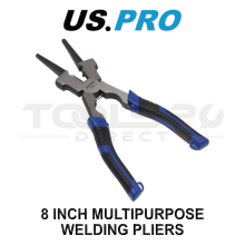 US PRO Tools 8 Inch Multipurpose Welding Pliers with Spring Loaded Handles 5932