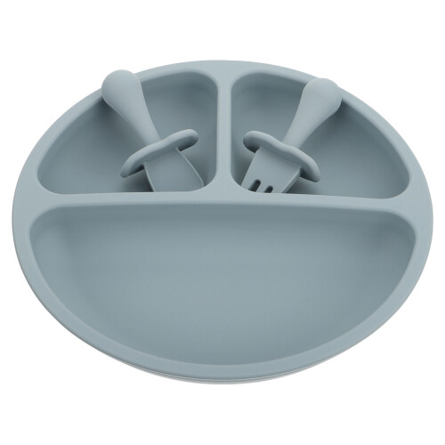 Set Autoalimentazione in Silicone con Piatto 1