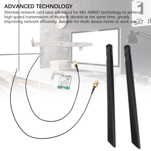 RTL8852BE M.2 WLAN-Karte 1800Mbps BT5.2 Linux 2