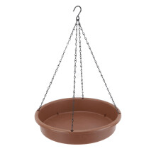 Eenvoudig te monteren hangend vogelbad, vintage tuindecoratie voor gazon en tuin, functioneel vogelbad.