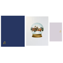 for Pop Up 3D Train Pine Tree Card with Envelope Christmas