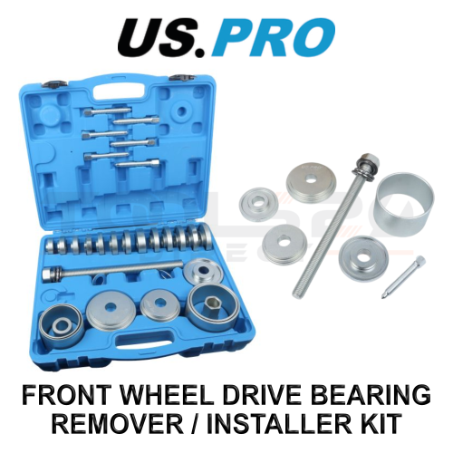 us pro US PRO Tools 31pc Front Wheel Drive Bearing Remover Installer Kit 6290