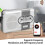 Taschenradio AM/FM 2xAA Silber-Grau Tragbar 6