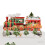 for Pop Up 3D Train Pine Tree Card with Envelope Christmas 5