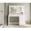 Birlea Celina 7 Drawer Dressing Table & Mirror - White 8