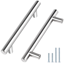 Uchwyt do Szafek Meblowy Klamka Polerowany Srebrny 20 szt 9,2 cm