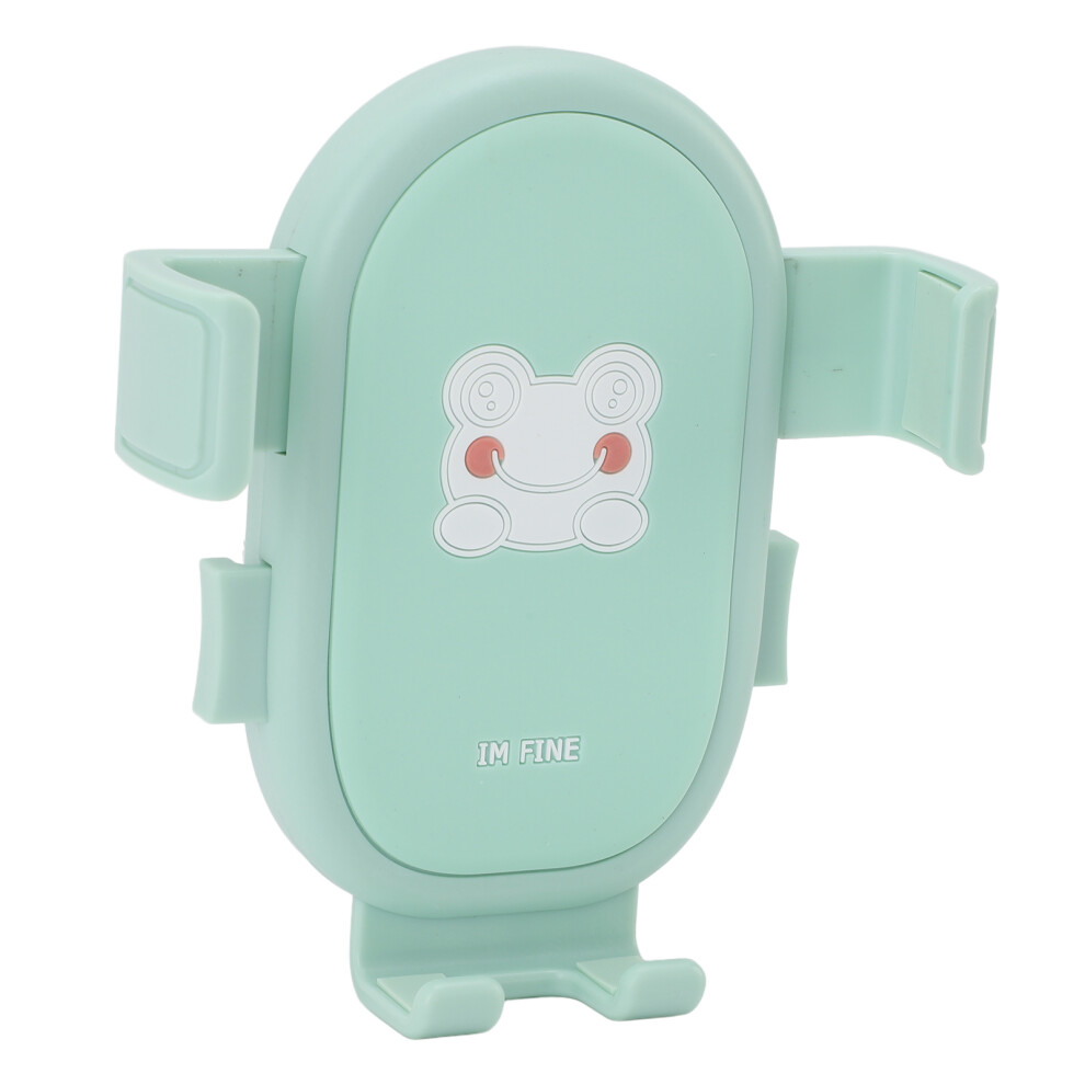 Shock-Absorbing Cycling Phone Holder For Scooter, Electric Vehicle Frog Green 9311364277306
