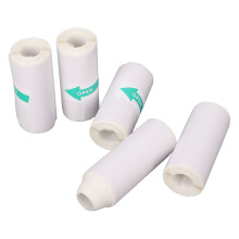 10 Rollen 57x25mm PVC selbstklebendes Thermopapier