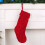 Gestrickte Weihnachtsstrümpfe, hängende Socken,-Rot 6