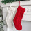 Gestrickte Weihnachtsstrümpfe, hängende Socken,-Rot 7