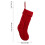 Gestrickte Weihnachtsstrümpfe, hängende Socken,-Rot 2