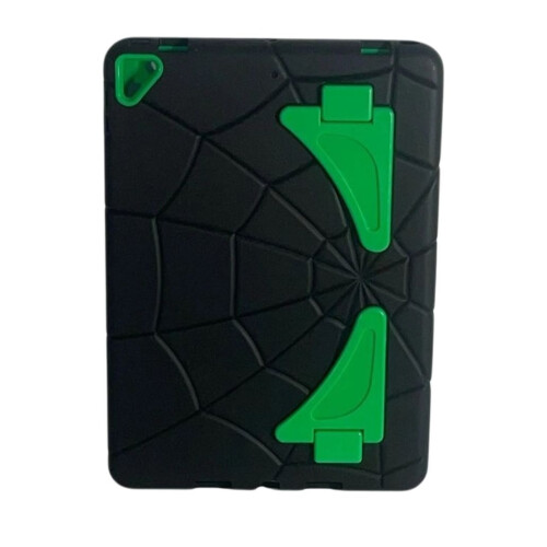 Étui avec Support pour iPad 10.2 pouces 2019/2020/2021 Toile d'araignée Noir
