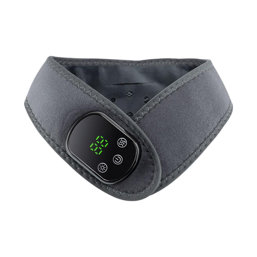 Neck Warmer Cushion 5 Heat Levels Electric Thermal Heated Neck Scarf With Vibratory Massage Unisex Relaxation