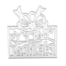 Decoratieve papiersnijmallen, metalen snijmallen voor doe-het-zelf scrapbooking, perfect cadeau, hoogwaardig koolstofstaal, gemakkelijk te snijden