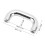 20 Sets U Shape Ring Buckles 5.5mm Silver Hardware for Purses 2