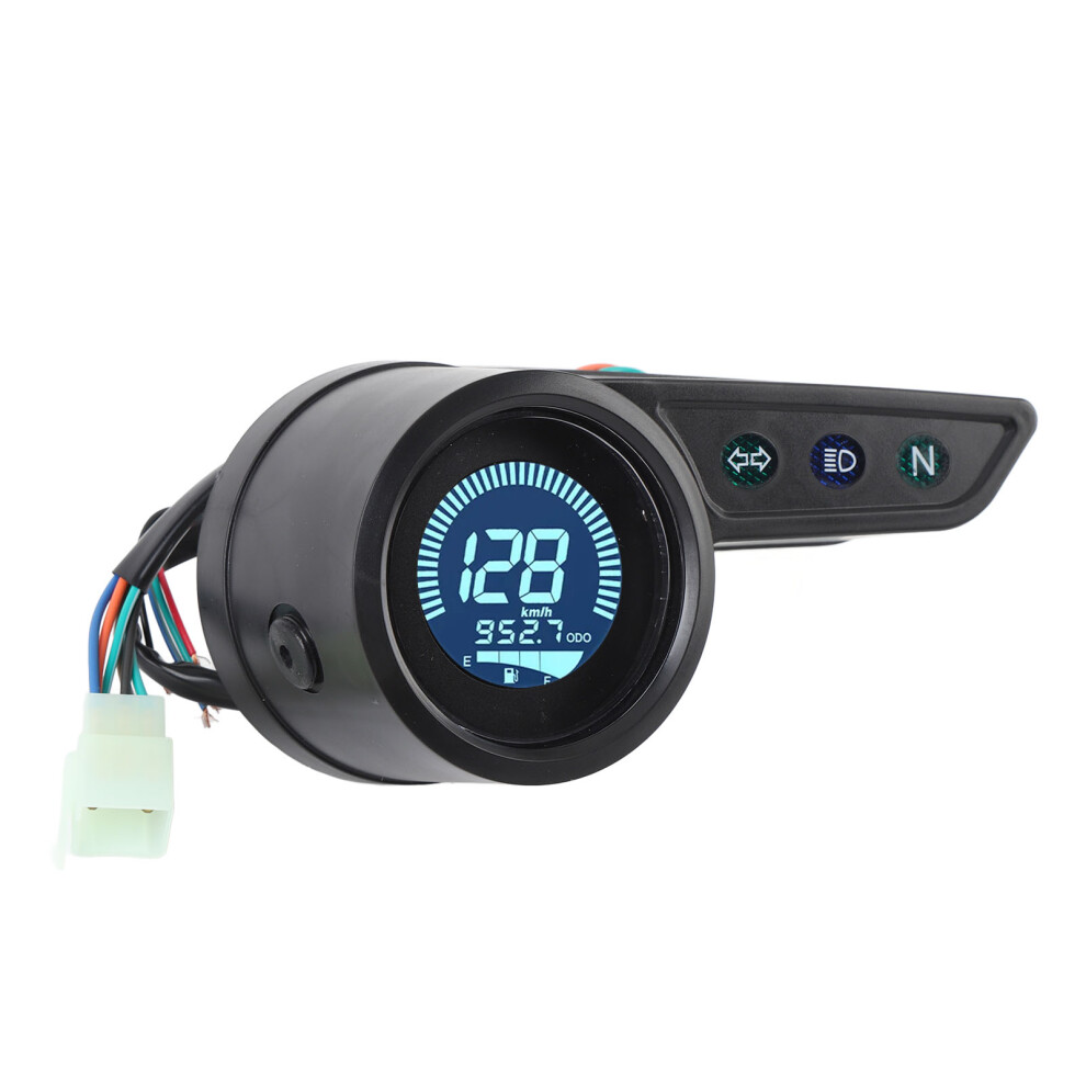 Universal Digital Lcd Motorcycle Speedometer Tachometer Odometer Meter 8301364280230