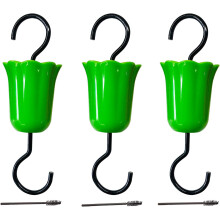 Cadeaux uniques aux couleurs vives pour les amoureux des oiseaux, construction robuste pour une utilisation durable, lot de 3