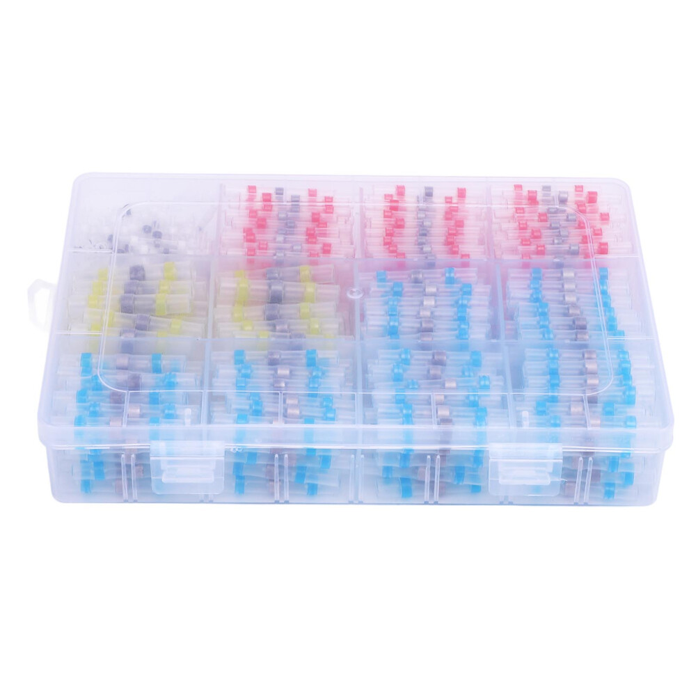 500Pcs Heat Shrink Solder Seal Wire Connectors Kit Waterproof Ip67, Multi-Size 6931364281153