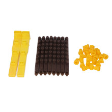 Kit de Apicultura Faça Você Mesmo: Células de Abelha com Quadros para Instalação Fácil e Uso Confiável.