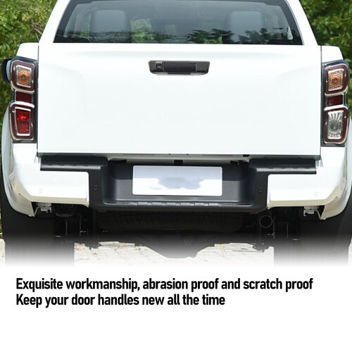 Isuzu D-Max 2023–2024 Heckklappen-Griffabdeckung Carbon 2