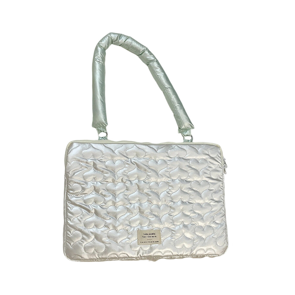 13/15Inch Laptop Bag,Sweet Bows Laptop-Love 13 Inches Beige 7704000248341