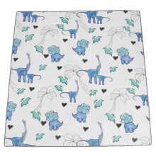 Large Oxford Baby Splat Mat Kids Play &amp; Eat Messproof 130x130cm