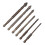 6PCS Eccentric Carbide Drill Bits Set - 4mm-12mm Sizes for Concrete Masonry 12