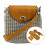 Professional Handbag Making Supplies PU Leather Craft-Bee white 2