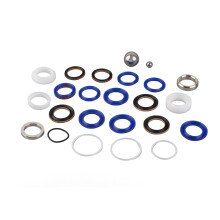 Kit de reparación de repuesto para bomba de pulverizador sin aire para modelos Graco Ultra390 795 1095 3900 5900 7900. Junta de silicona de acero