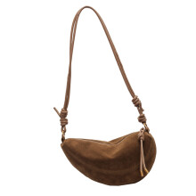 Women Bag PU Leather Shoulder Bag Large Capacity-brown