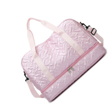 Gym Bag Large Capacity Travel Bag Luggage Bag Fitness Bag-Pink